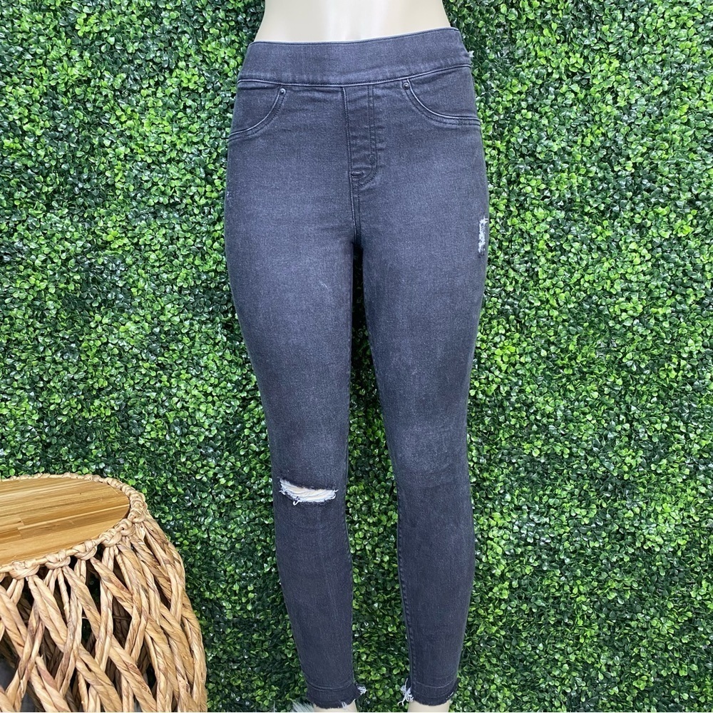 Nwot Spanx black‎ wash ankle skinny